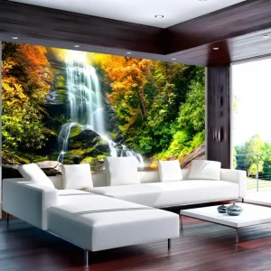 Papier peint intissé Paysages Miracle de la nature : Taille - 200 x 140 cm pour pose facile