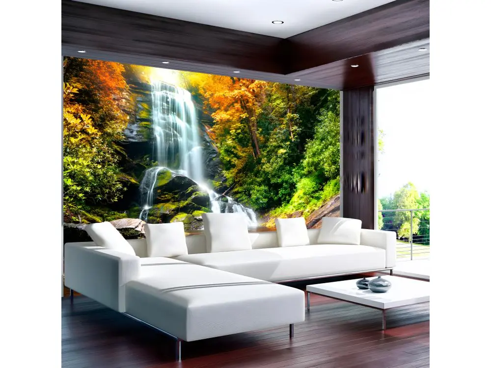 Papier peint intissé Paysages Miracle de la nature : Taille - 200 x 140 cm pour pose facile