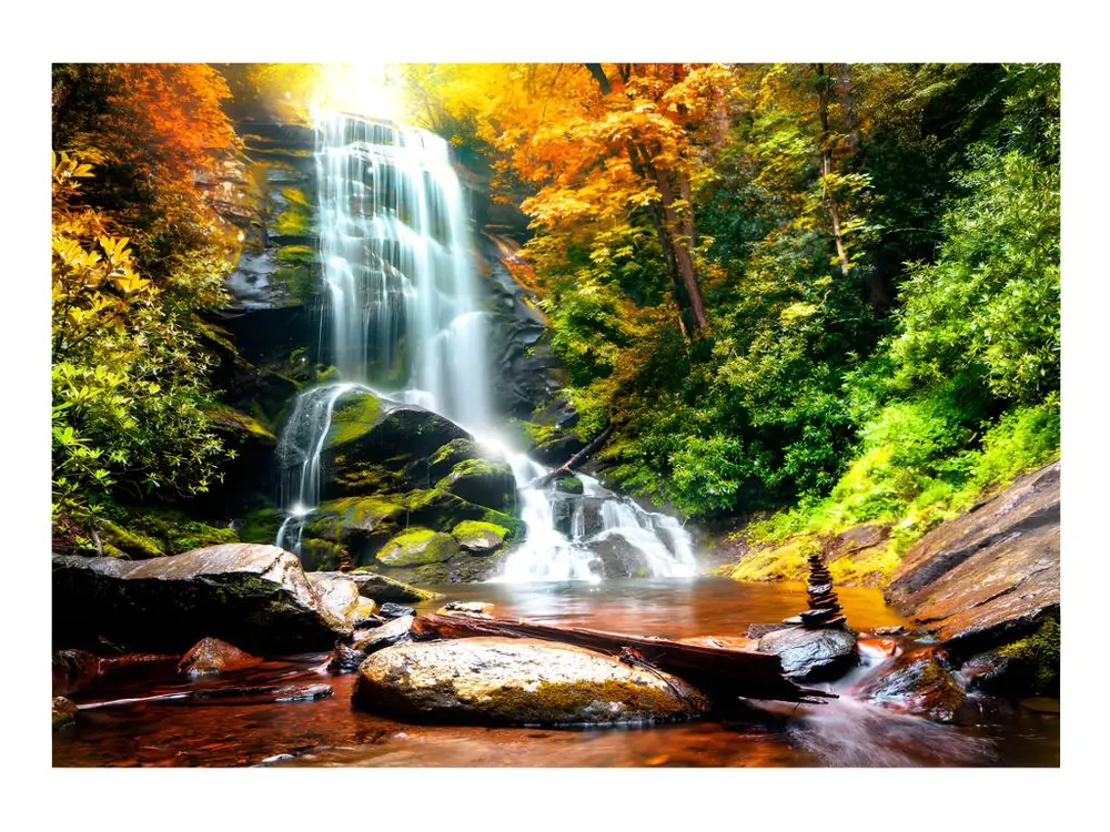 Papier peint intissé Paysages Miracle de la nature : Taille - 200 x 140 cm pour pose facile
