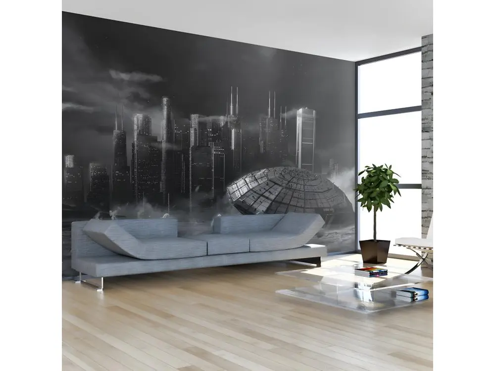 Papier peint intissé Paysages Mission completed : Taille - 200 x 154 cm Largeur 53 cm