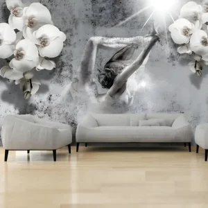 Papier peint intissé Personnes Arrangement orchid : Taille - 100 x 70 cm en rouleau de 10 mètres