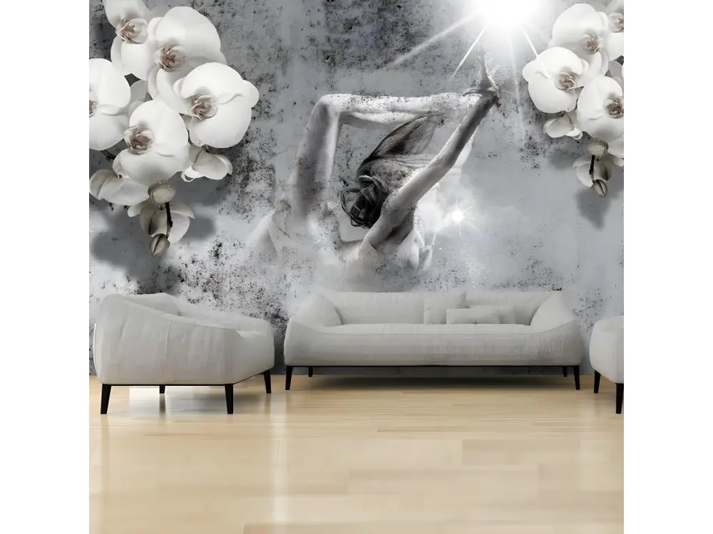 Papier peint intissé Personnes Arrangement orchid : Taille - 100 x 70 cm en rouleau de 10 mètres