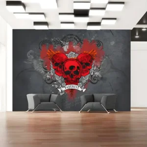 Papier peint intissé Street art Darkness : Taille - 300 x 210 cm
