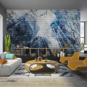 Papier peint intissé Street art Inky Récent York : Taille - 400 x 280 cm