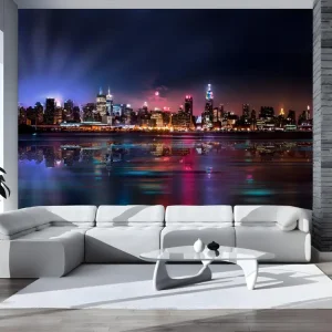Papier peint intissé Ville et Architecture Romantic moments Inedit York City : Taille - 400 x 280 cm