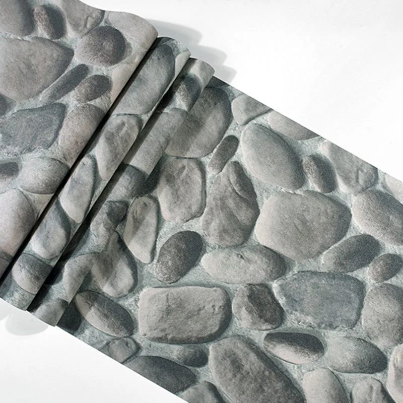 Papier peint non encollé Cobblestone, 33' x 20,5", couleur pastel Largeur 53 cm