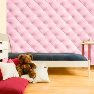 Règle à couper Papier peint intissé Fonds et Dessins Candy marshmallow : Taille - 200 x 140 cm