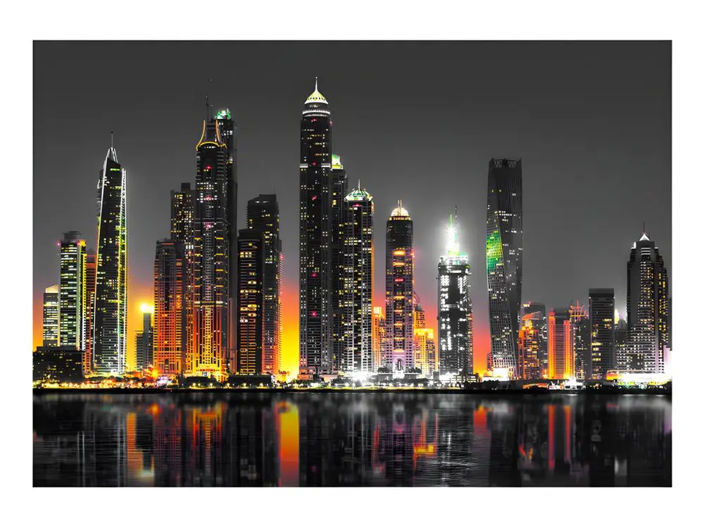 Rouleau à encoller Papier peint intissé Ville et Architecture Desert City (Dubai) : Taille - 200 x 140 cm