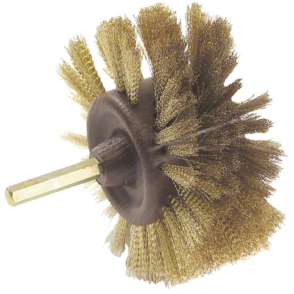 Peinture acrylique mate Brosse rotative acier laitonné