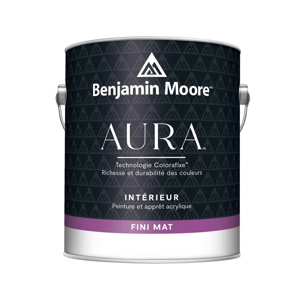 Peinture et apprêt d’intérieur Aura mat base 4, 3,79 L Couleur Blanc Cassé