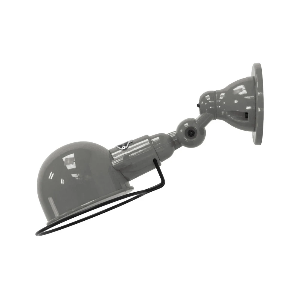 Peinture pour pièces humides Jieldé Signal SI300 applique murale réglable, gris souris