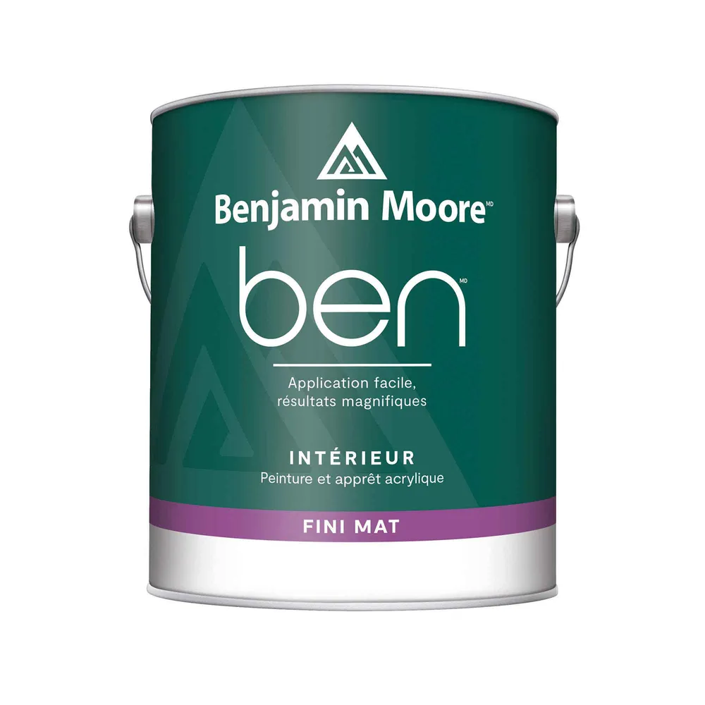 Professionnel Haute Couvrance Peinture et apprêt d’intérieur Ben mat base 1, 3,79 L