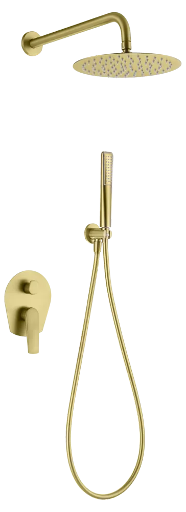 Colonne de douche encastré mécanique série Delos