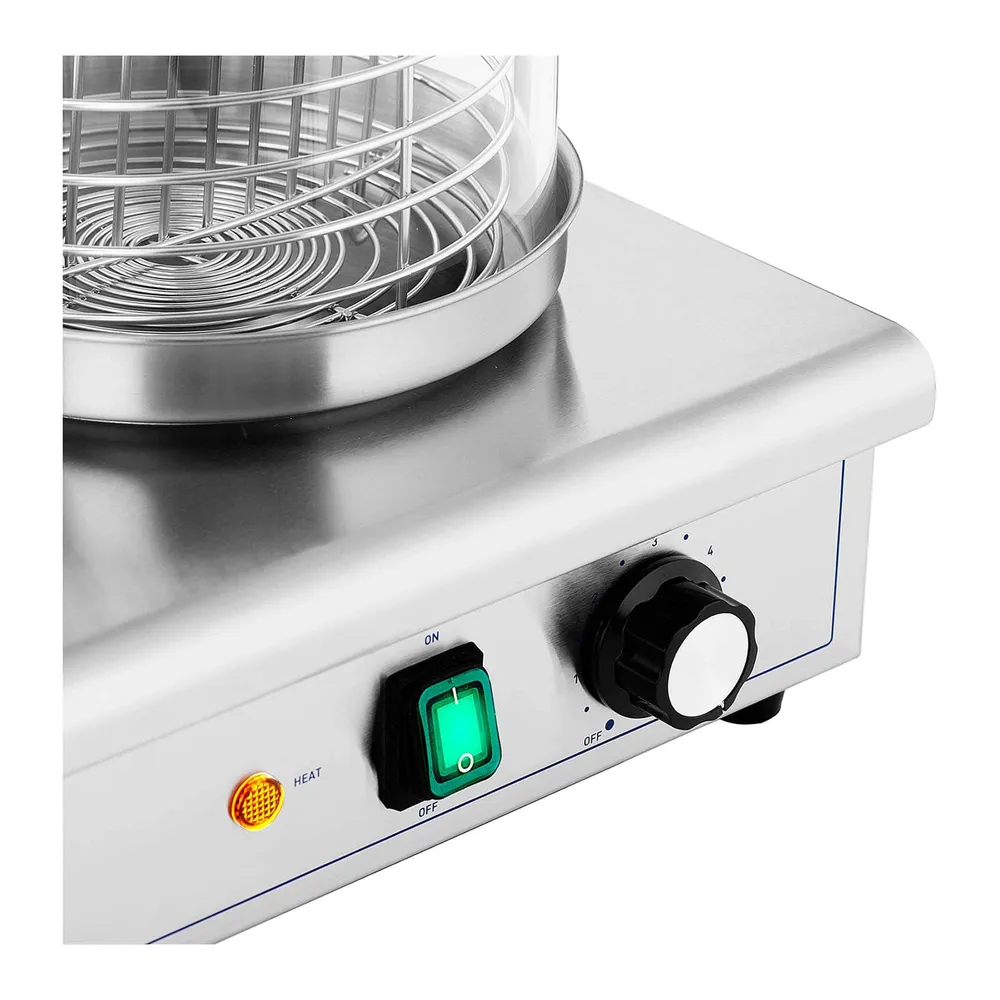 Machine à hotdog 650 watts 4 piques acier inoxydable 14_0004977