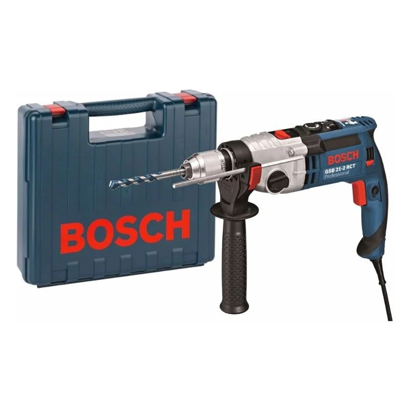 Perceuse à percussion BOSCH 060119C700 - GSB 21-2 RCT 1300W