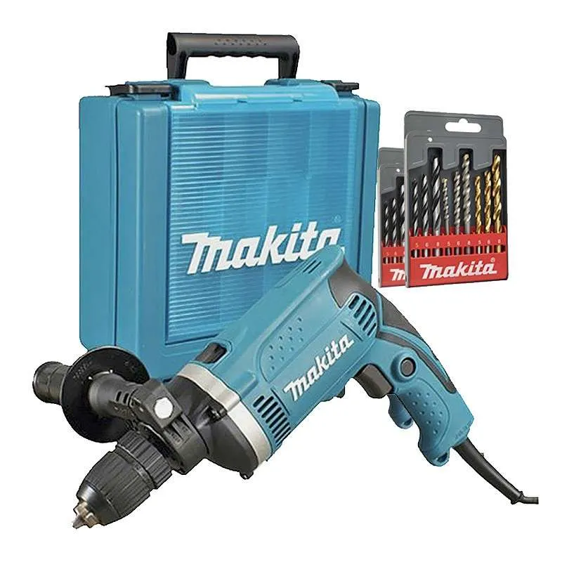 Perceuse à Percussion MAKITA HP1631KSP 710 W Ø 13 mm