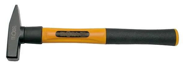 Marteau de serrurier ELORA avec poignée haute sécurité à 3 composants 1665K poids Hammer Head: 1 kg 1665010007700 se fourn...