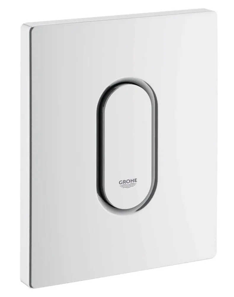 Plaque de commande manuelle pour urinoir ARENA Cosmopolitan, 116 x 144 mm, blanc alpin Réf. 38857SH0