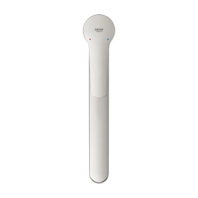 Certifié NSF Mitigeur évier START GROHE 32441DC2 QuickFix Plus - bec bas- rotation 140° - inox brossé