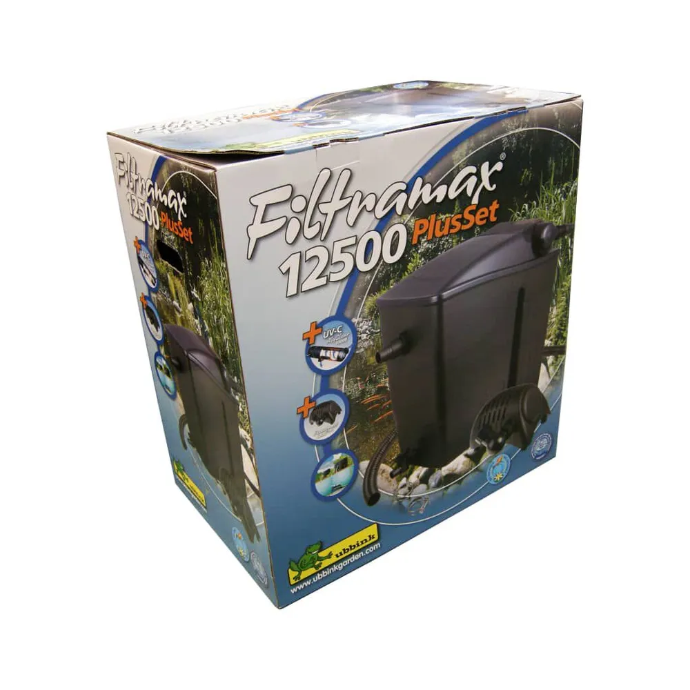 Ubbink Filtre pour bassin Filtramax 12500 PlusSet 1355071 Installation sous Évier