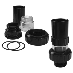 Union dévissable noir/transparent pour filtreur Ocean pour Eau Potable