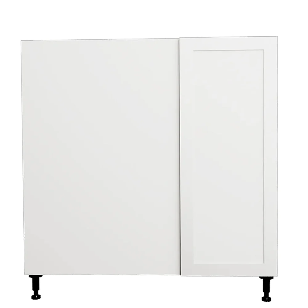 Armoire de cuisine d'angle à base blanche Shaker 1 porte 36 L x 34 3/4 H x 24 po
