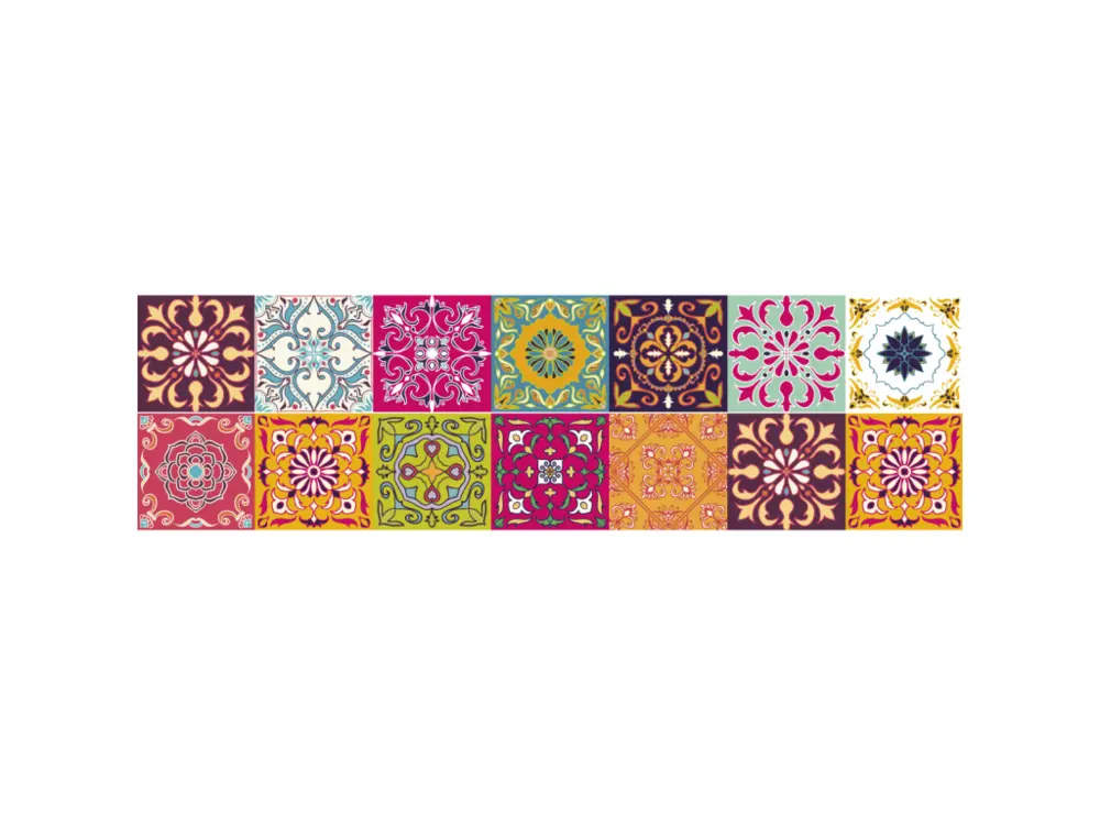 Stickers adhésifs escalier carrelages contremarche - DAFNE - 29x101.5cm
