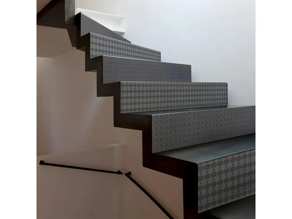 Stickers adhésifs escalier carrelages contremarche - MARGIT - 40x140cm