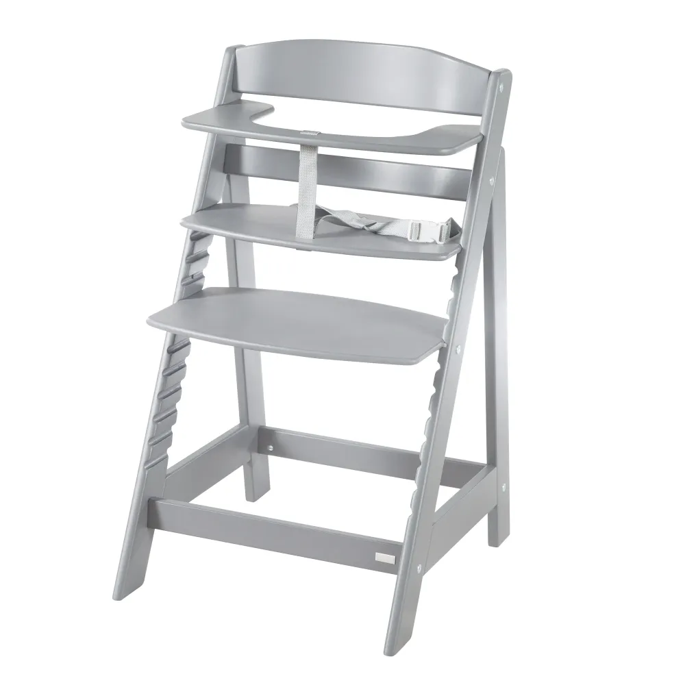 Treppenhochstuhl 'Sit Up Flex', mitwachsend bis zum Jugendstuhl, Holz taupe