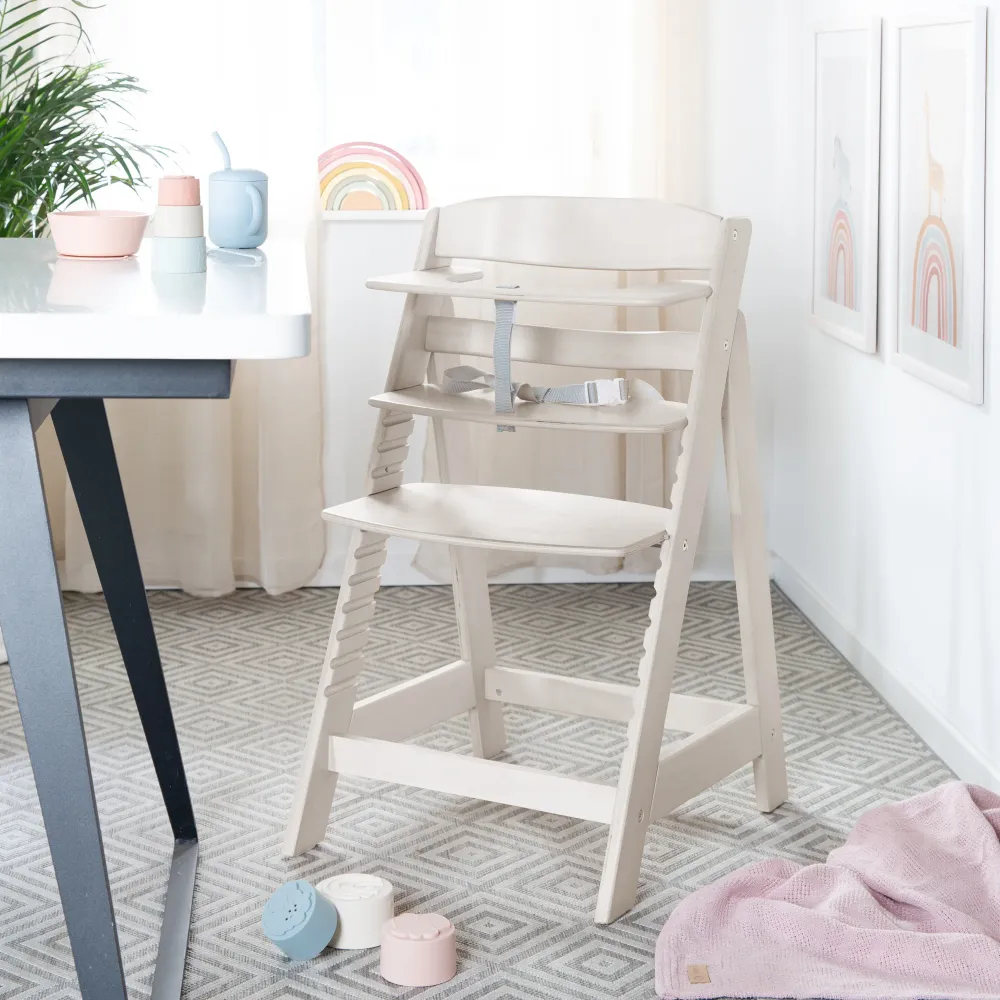 Treppenhochstuhl 'Sit Up Flex' - Mitwachsend bis zum Jugendstuhl - Stone washed pour chantier neuf