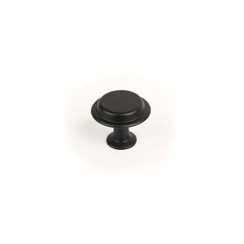 Bouton Land zamak Noir mat 0494040ZM2 VIEFE