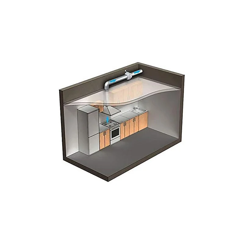 Ventilateur de Conduit métallique Basse Consommation BLAUBERG CENTRO M EC - Diamètre (mm) 125