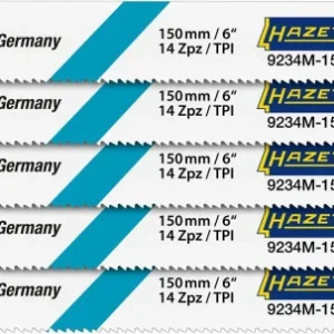 Brosse Jeu de lames de scie Hazet nombre d'outils : 5 nombre d'outils : 5 largeur : 09 mm hauteur : 19 m...