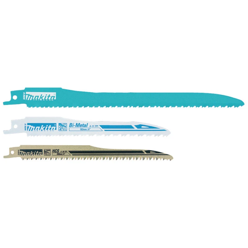 Certifié OEM Pack de 3 lames S-Express pour scie récipro MAKITA B-13677