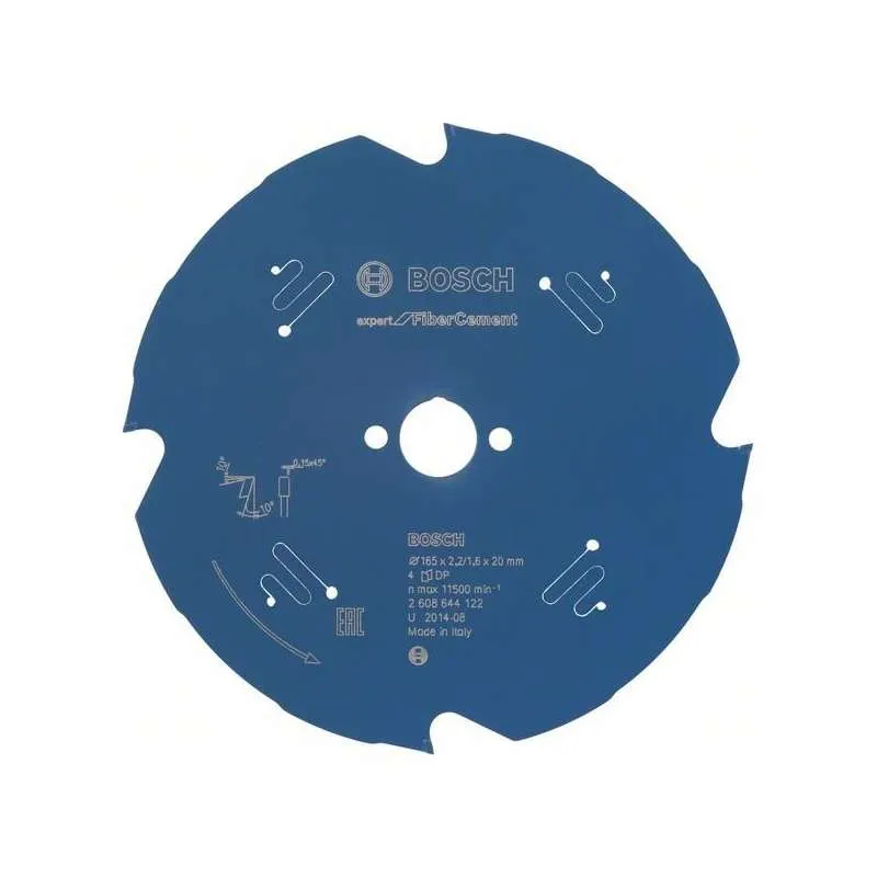 Lame de scie circulaire BOSCH Aguerri Expert Fibre Cement Ø 165mm