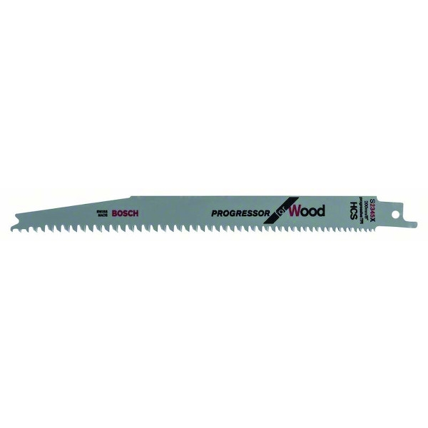 Lame de scie sabre S2345X HCS - 200 x 19 x 1,25 mm (x5) - BOSCH Compatible avec Makita