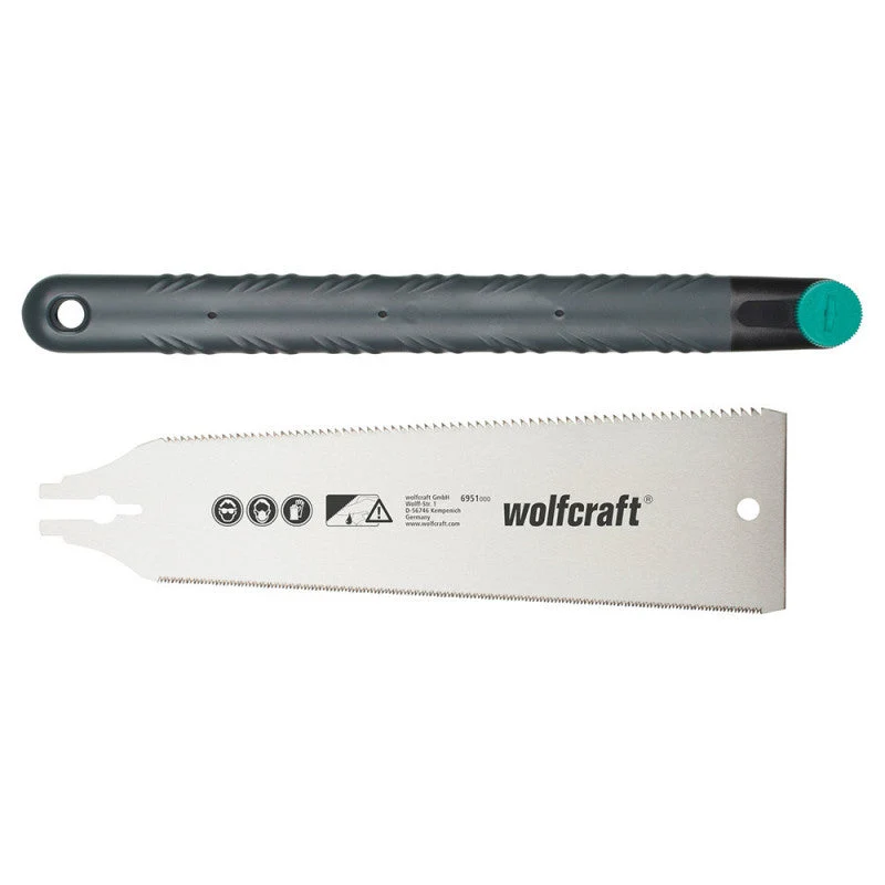 Lame de Scie Scie japonaise bi-face bi-matière WOLFCRAFT 6951000 lame 240 mm