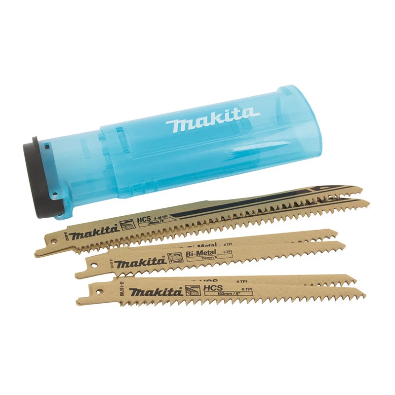 Pack de 6 lames bois pour scie récipro MAKITA B-44432 Haute Performance