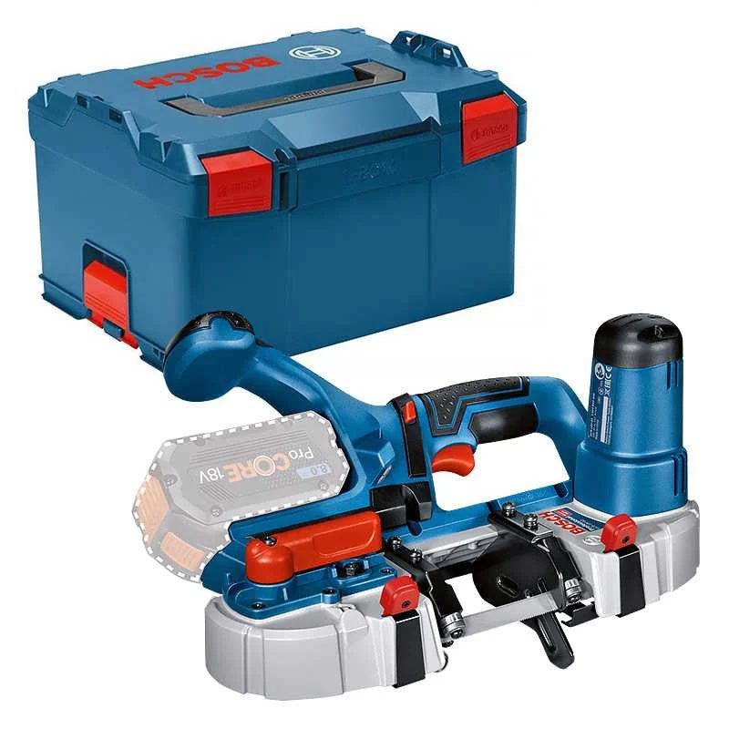 Scie à ruban BOSCH 06012A0401 - GCB 18V-63 expert (vendu sans batterie) en L-Boxx