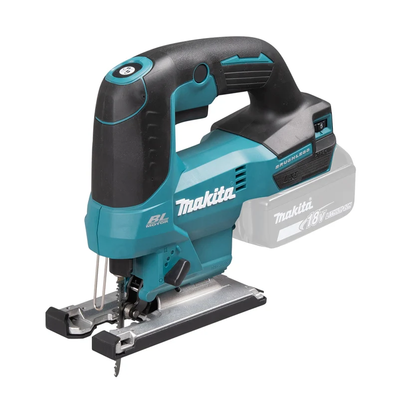 Scie sauteuse 23mm LXT ® MAKITA DJV184ZJ en MAKPAC+ adaptateur rail pour Découpe Précise