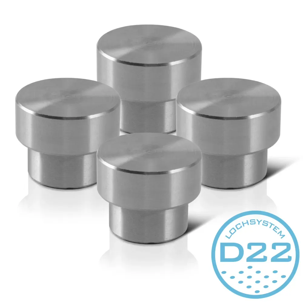 Boulon de serrage en acier pour le tableau de soudage Tableau 22 mm 4 Ensemble