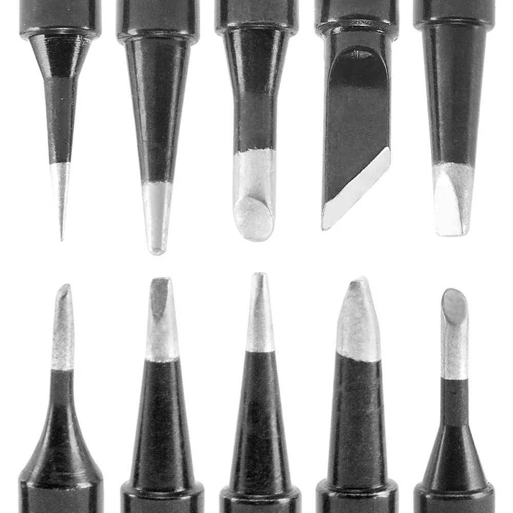 Ensemble de pointes en fer de soudage de profit en acier pour soudure de fer avec un ensemble de 10 ensembles de 10 mm