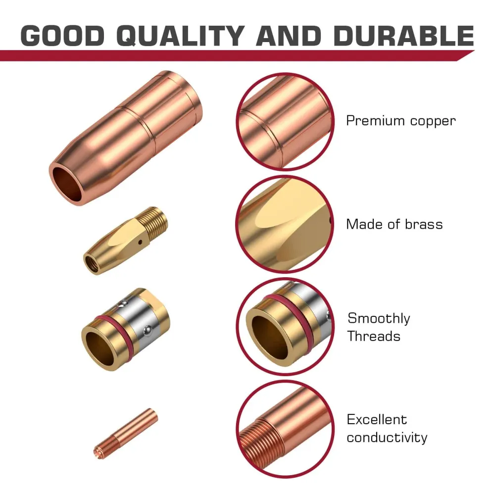 Kit de consommables de pièces de rechange pour pistolet MIG Miller M25
