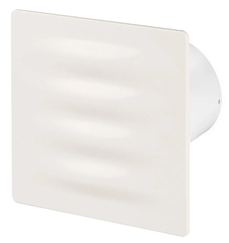 Ventilateur Ecru ABS Hygrostat Extracteur D'air 100mm Awenta