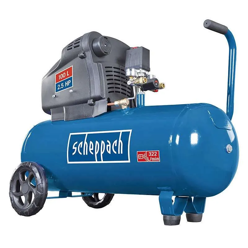 Compresseur dupliqué cylindre SCHEPPACH HC105DC 100L 10bar 1800W