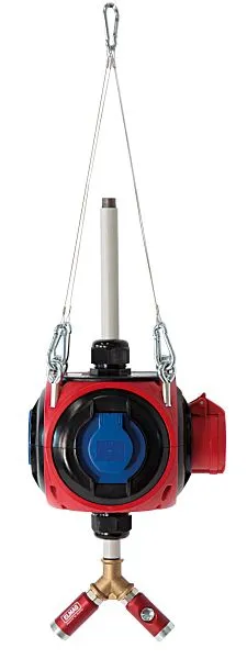 Distributeur d'énergie suspendu ELMAG POWER CUBE I pour air comprimé/électricité 43320 se fournir à bas prix