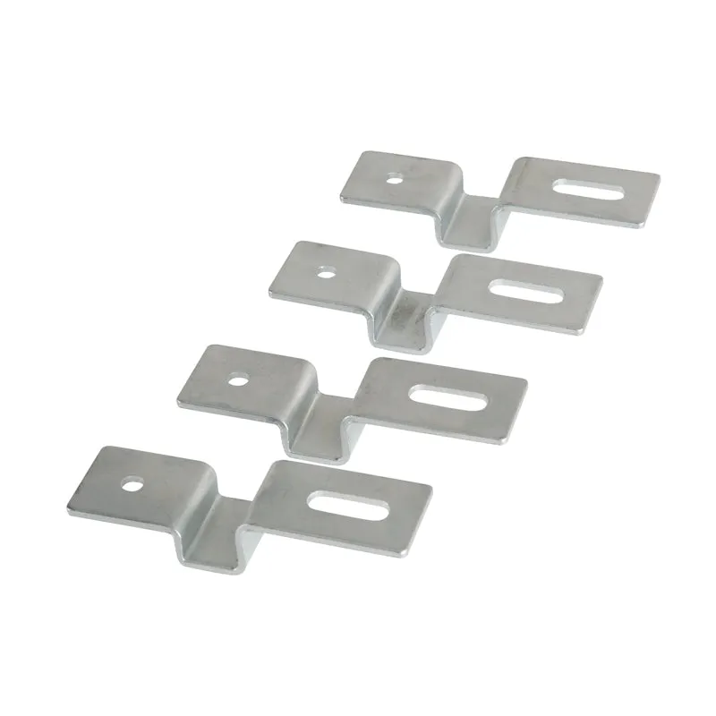 KIT 4 STAFFE ZINCATE DOPPIO ISOLAMENTO PER QUADRI POLIESTERE ELETTROCANALI EC625SZ