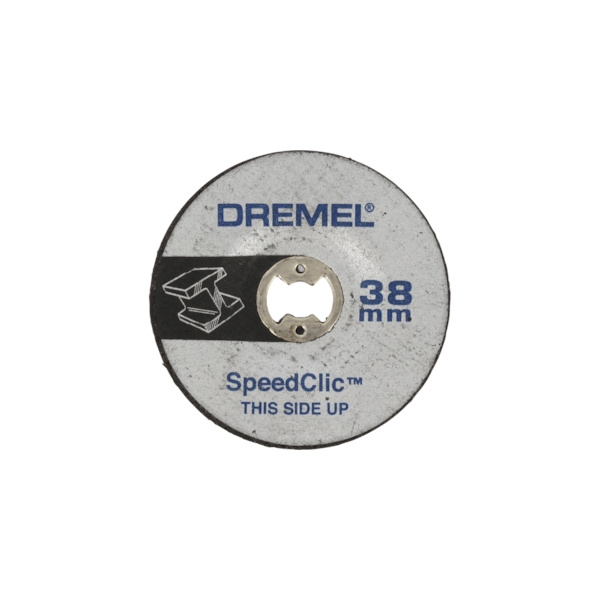 Accessoire pour outil électroportatif - Lot de 2 Meules à ébarber Ø38 mm EZ Speedclic - DREMEL