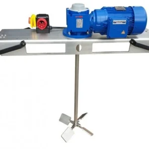 Agitateur à vis sans fin Schwarzer Rührtechnik pour fluides jusqu'à 5000 m / Pas en IBC 1000L 15 KW rapidementsse...