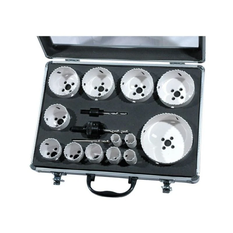 Coffret de trépans HSS bi-métal LEMAN 5013 - 18 pièces